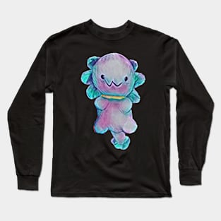 Happy axolotl to cuddle Long Sleeve T-Shirt